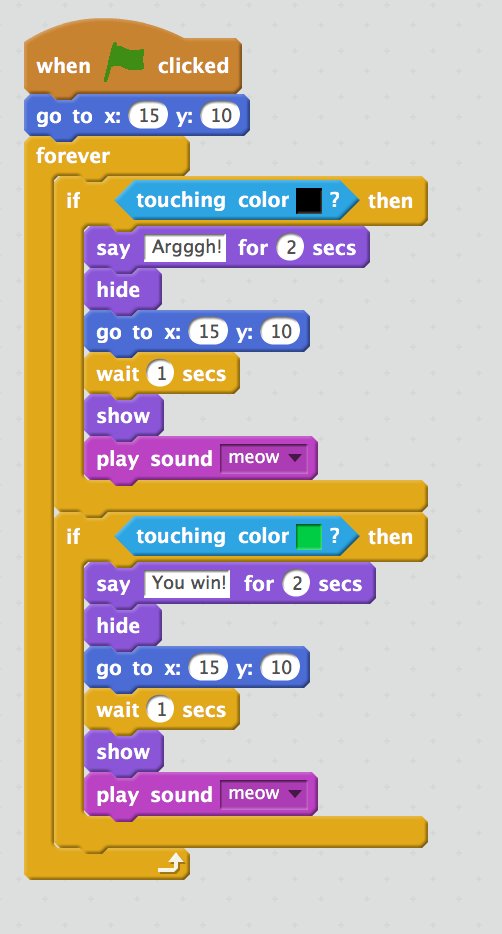 Tag Me Game In Scratch, Tag Game, Scratch Programming